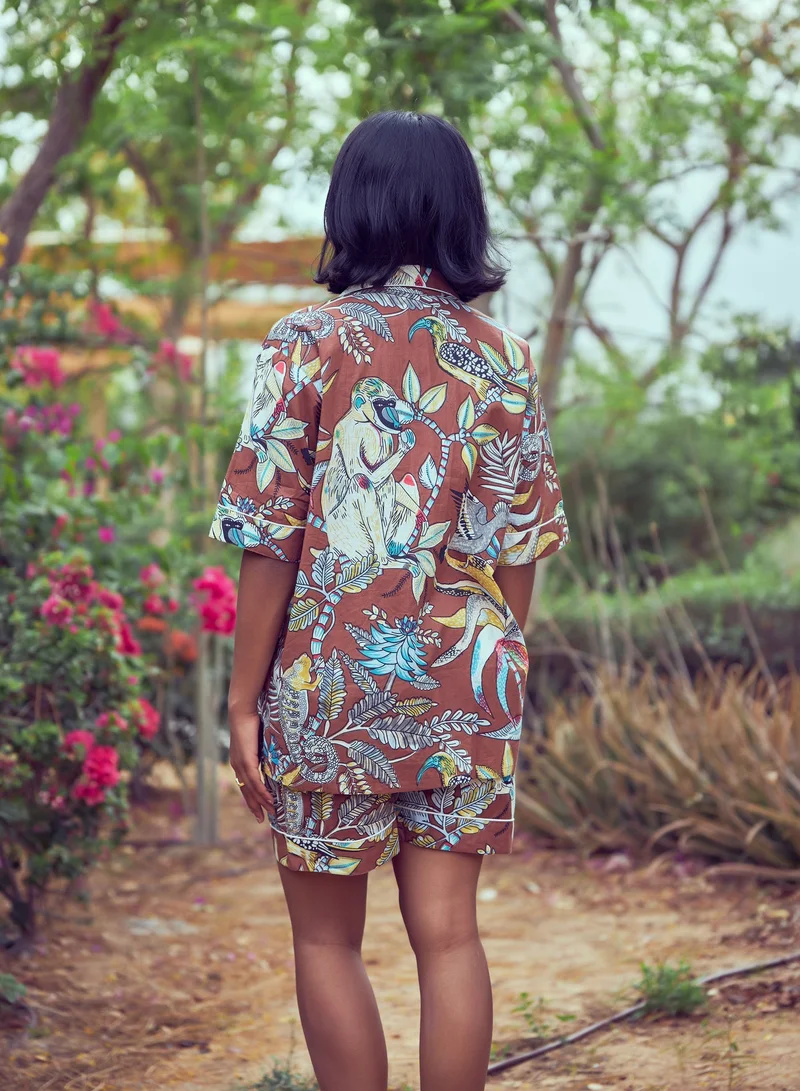 Kyshmysh  Wild Chic Shorts Set for Women | Best Price UAE